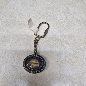 Vintage Walt Disney World Winnie the Pooh Spinner Keychain Tigger Eeyore Piglet